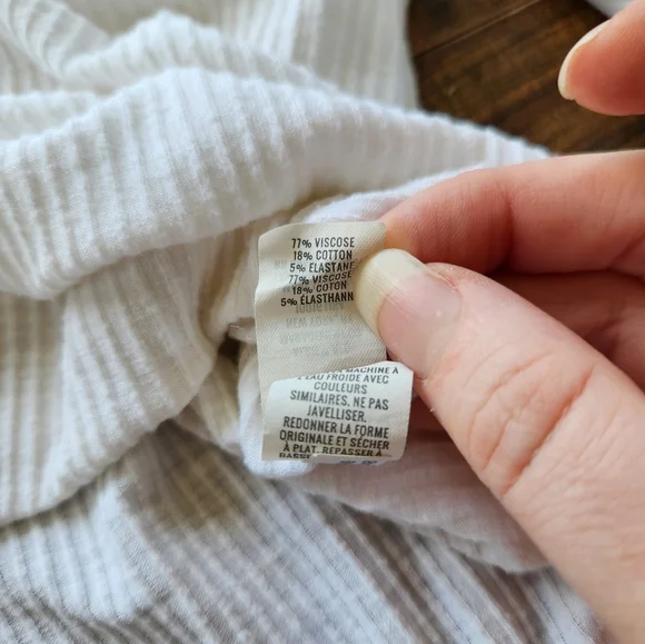 Aerie Real Soft Long Sleeve Oversized Top - Size Small - Picture 6 of 8